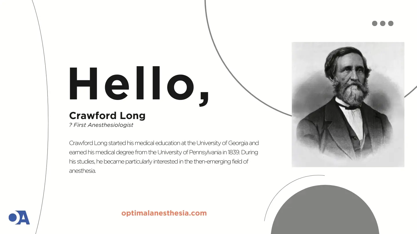 Honoring Dr. Crawford Long: A Pioneering Spirit in Anesthesia